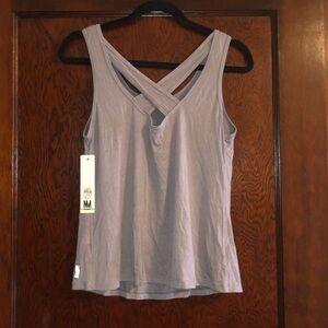 NWT! Criss cross cutout workout top!